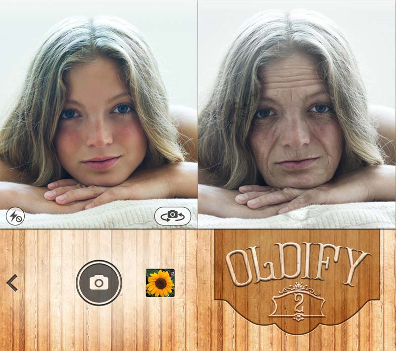 [iOS] 顔写真を老化させて画像や動画まで生成できる「Oldify2」が面白い